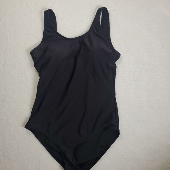 Crisscross Black One piece Swimsuit Size Medium - Picture 8 of 16
